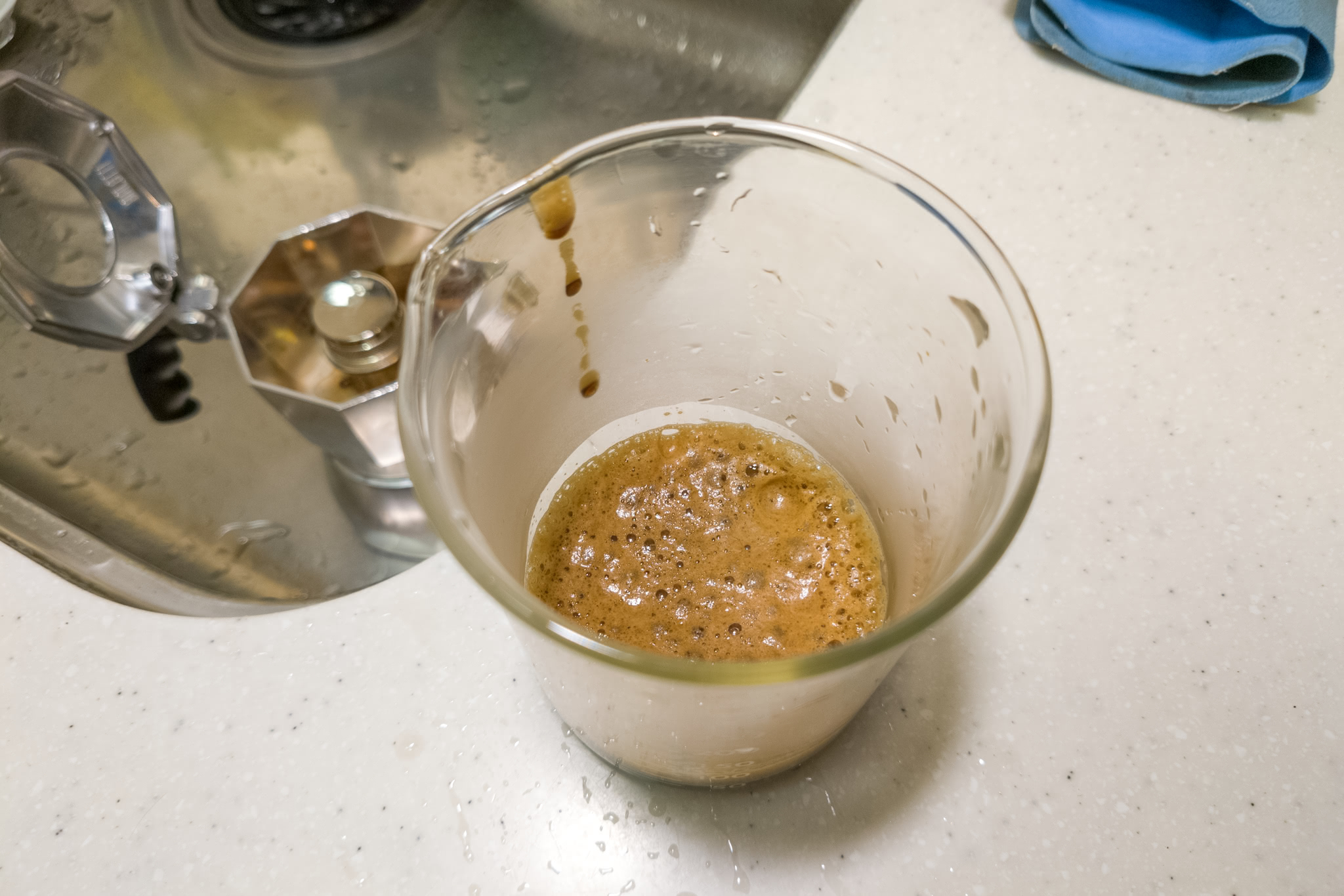 マキネッタ ビアレッティ ブリッカ Bialetti Brikka クレマの量